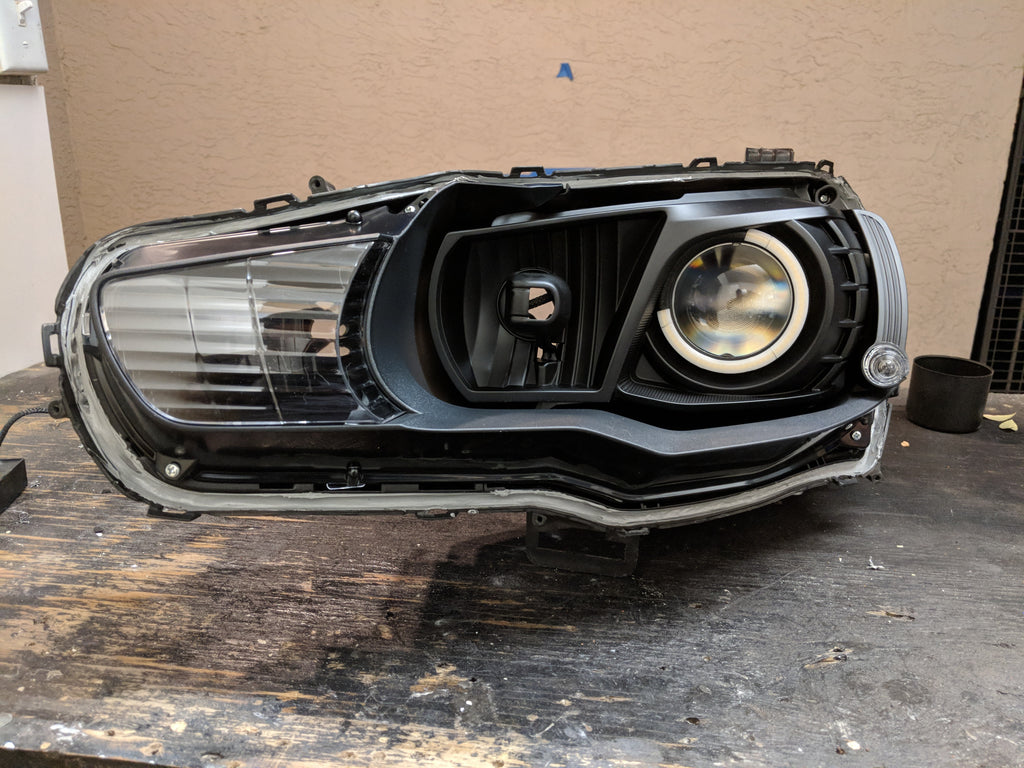 Mitsubishi Lancer/ Evo X Headlight Retrofit (SSS Headlights