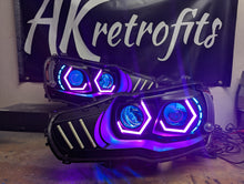 Mitsubishi Lancer/ Evo X Quad projectors w/ Hex Halos