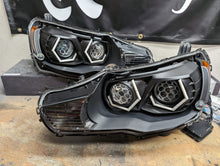 Mitsubishi Lancer/ Evo X Quad projectors w/ Hex Halos