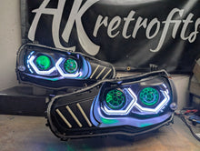 Mitsubishi Lancer/ Evo X Quad projectors w/ Hex Halos (SSS Headlights)