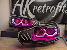 Mitsubishi Lancer/ Evo X Quad projectors w/ Hex Halos (SSS Headlights)