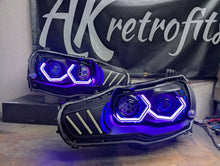 Mitsubishi Lancer/ Evo X Quad projectors w/ Hex Halos (SSS Headlights)